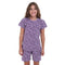 Girls summer pajama set Blossom t-shirt +shorts